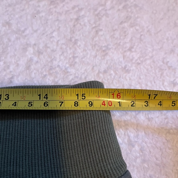 Hunter Green Linen Skirt - Picture 10 of 11